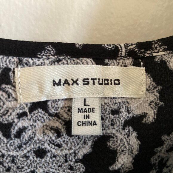New Max Studio Wrap Dress - Picture 11 of 12